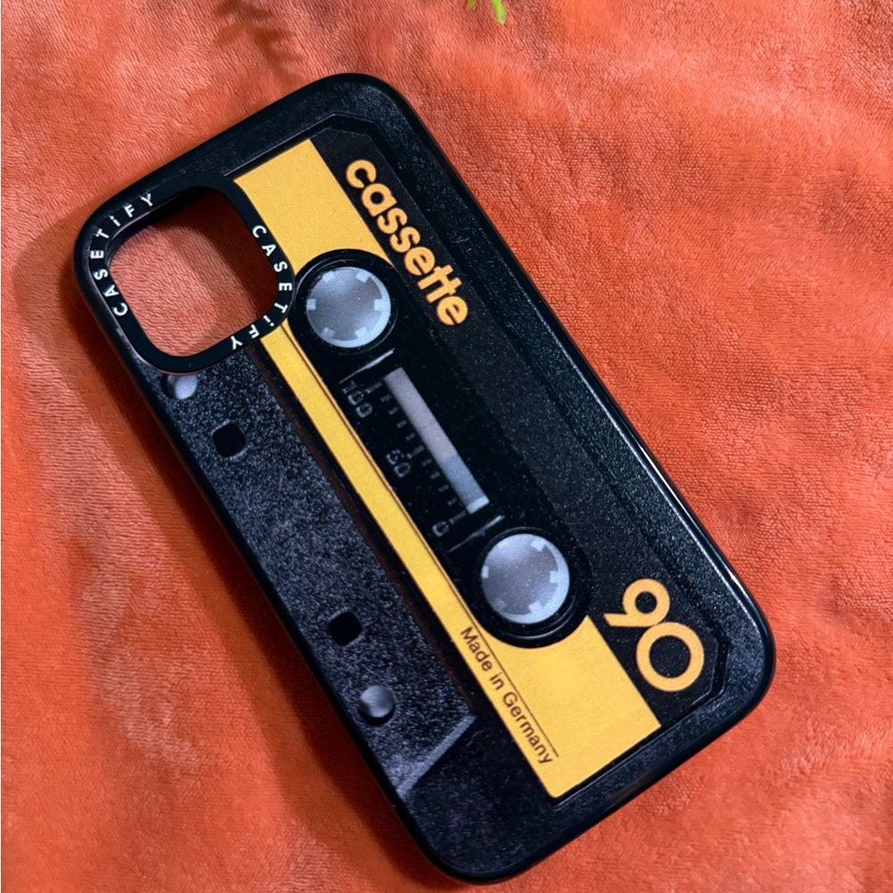 Casetify Cassette Tape iPhone Case